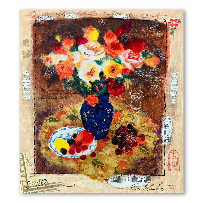 Alexander Galtchansky (1959-2008) and Tanya Wissotzky (1959-2006), Hand Signed Limited Edition Serigraph on Paper with Letter of Authenticity.
