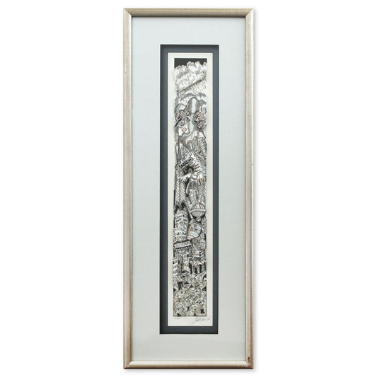 Charles Fazzino- 3D Construction Silkscreen Serigraph "Terror Over Tokyo"