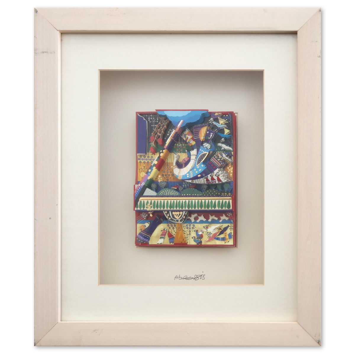 Raphael Abecassis- Original 6-Layer Decoupage