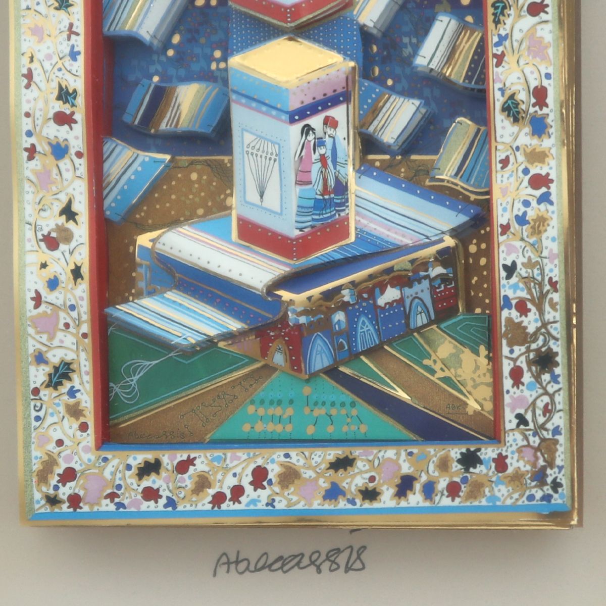 Raphael Abecassis- Original 6-Layer Decoupage