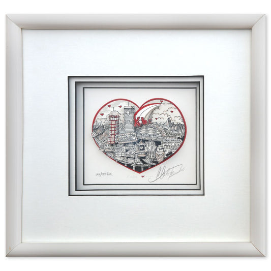 Charles Fazzino- 3D Construction Silkscreen Serigraph "Kobe…"