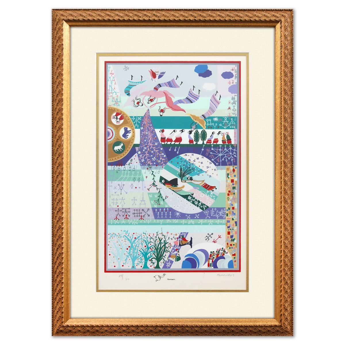 Raphael Abecassis- Serigraph