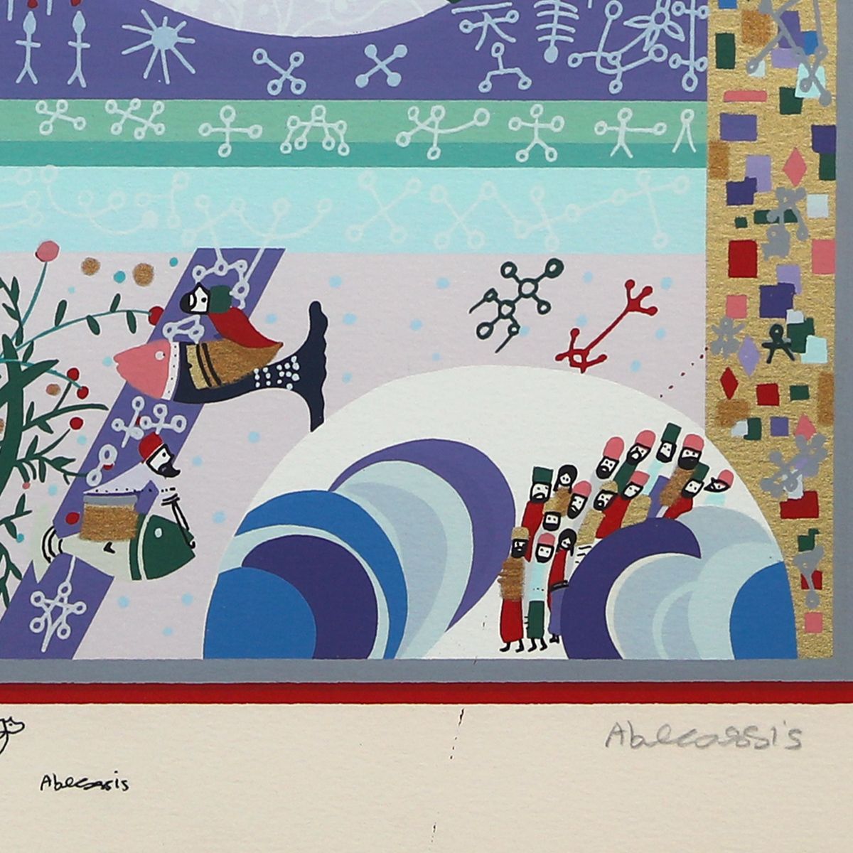 Raphael Abecassis- Serigraph