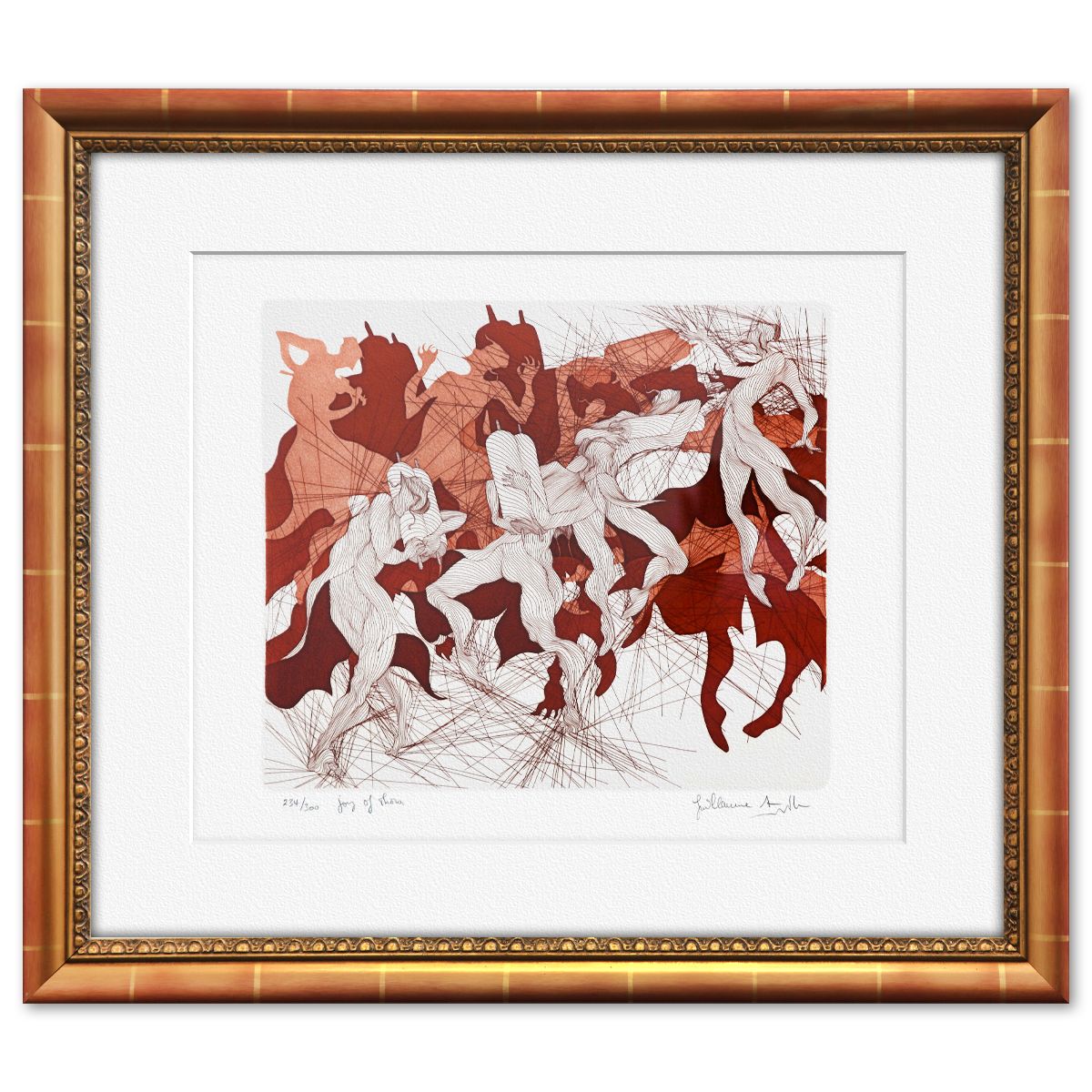 Guillaume Azoulay- Original Etching