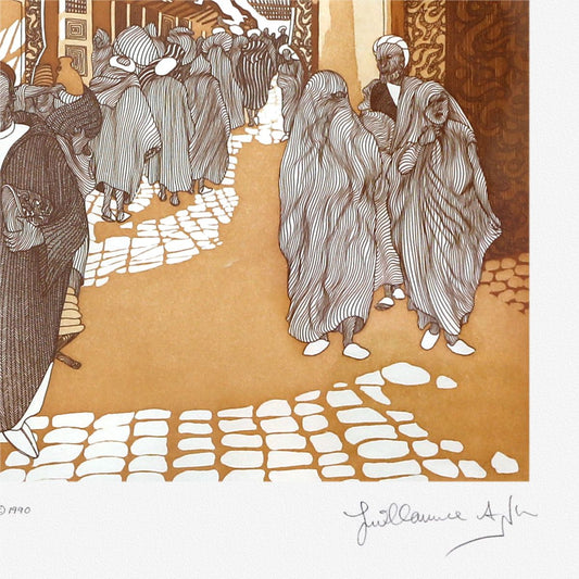 Guillaume Azoulay- Original Etching