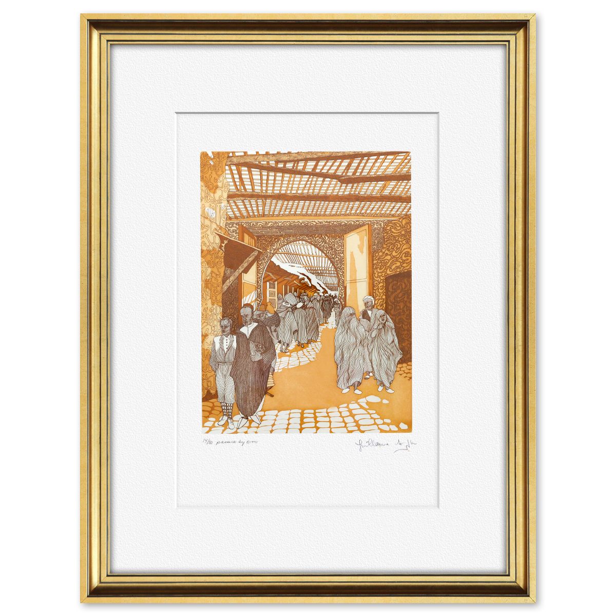 Guillaume Azoulay- Original Etching