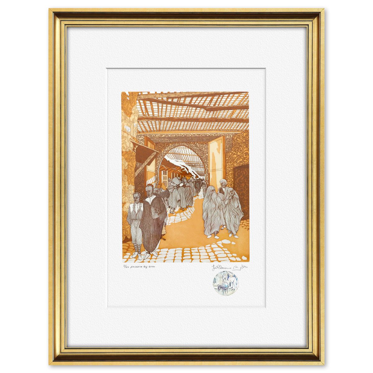 Guillaume Azoulay- Original Etching