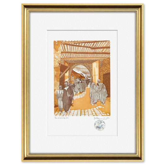 Guillaume Azoulay- Original Etching