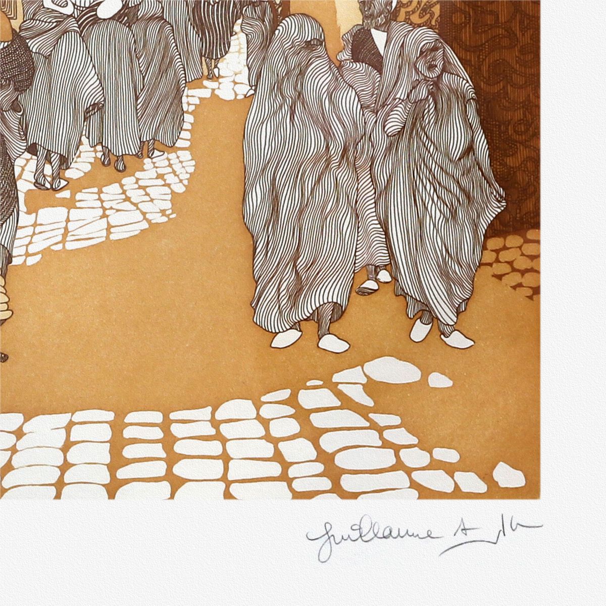 Guillaume Azoulay- Original Etching