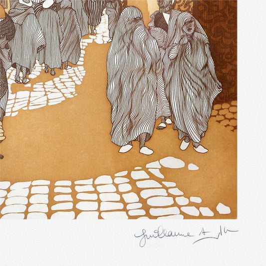 Guillaume Azoulay- Original Etching