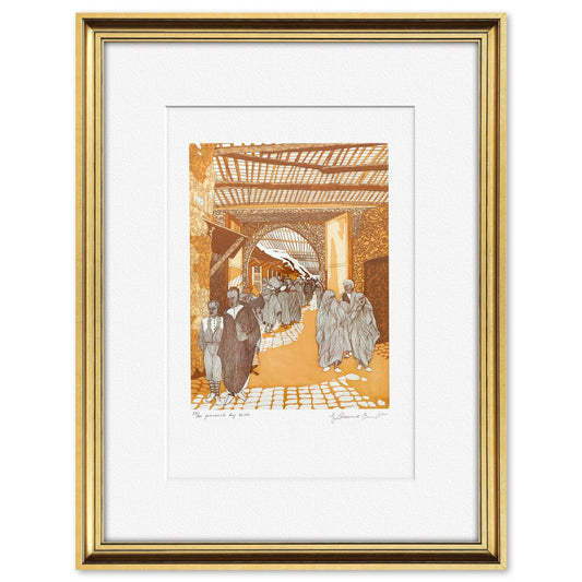 Guillaume Azoulay- Original Etching