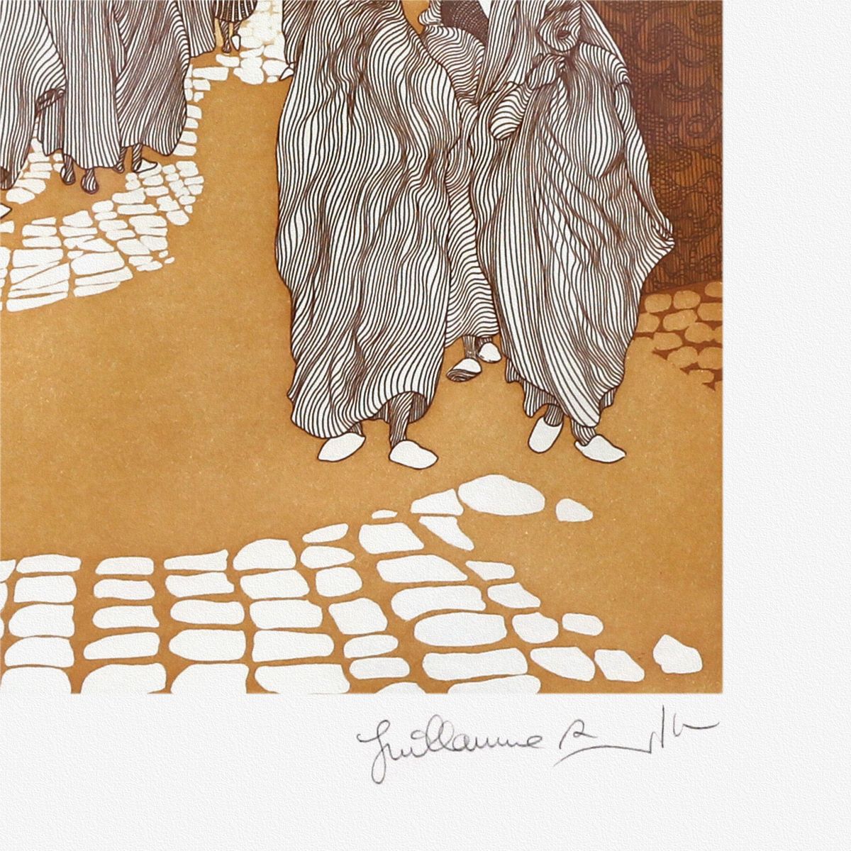 Guillaume Azoulay- Original Etching