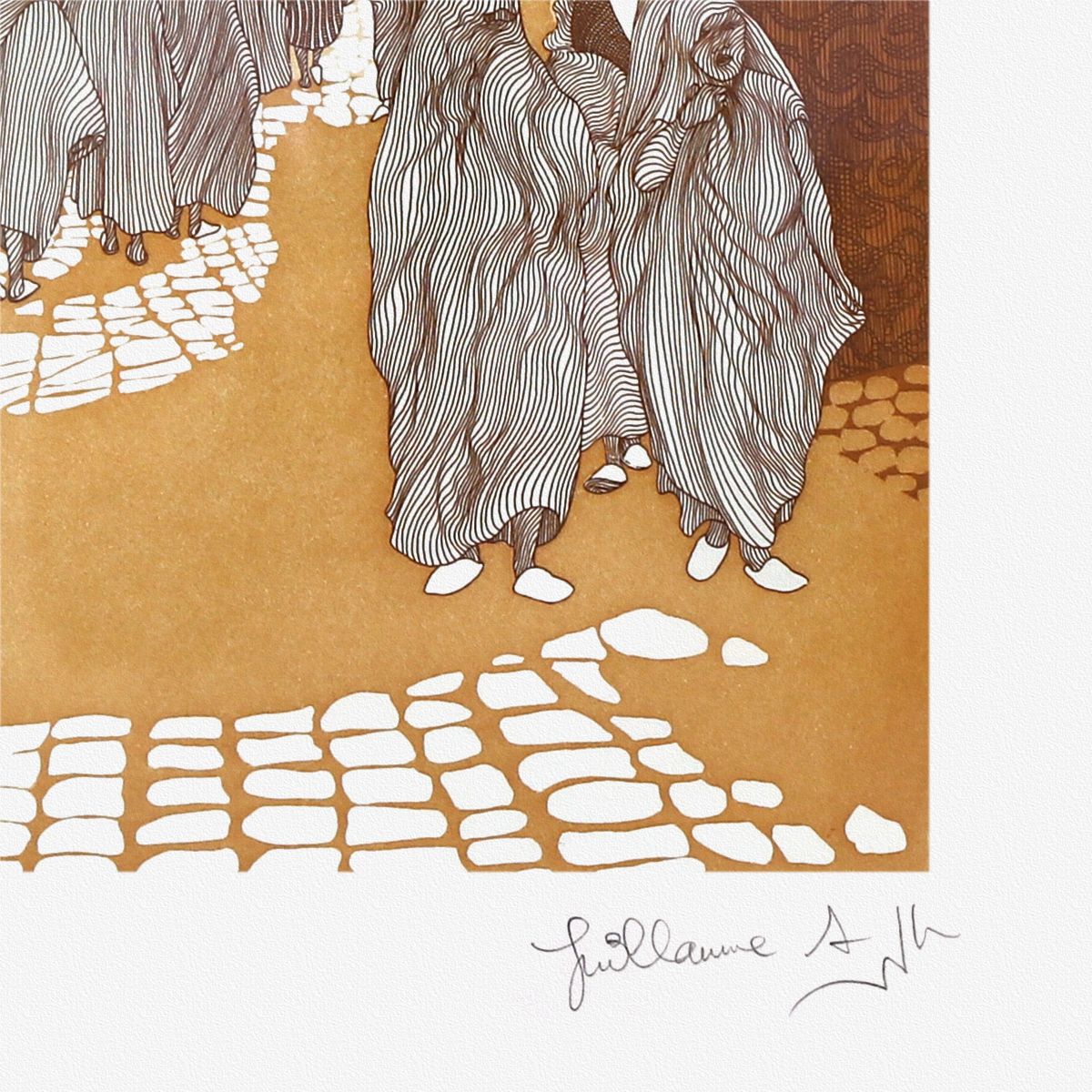 Guillaume Azoulay- Original Etching