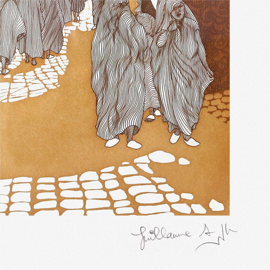 Guillaume Azoulay- Original Etching