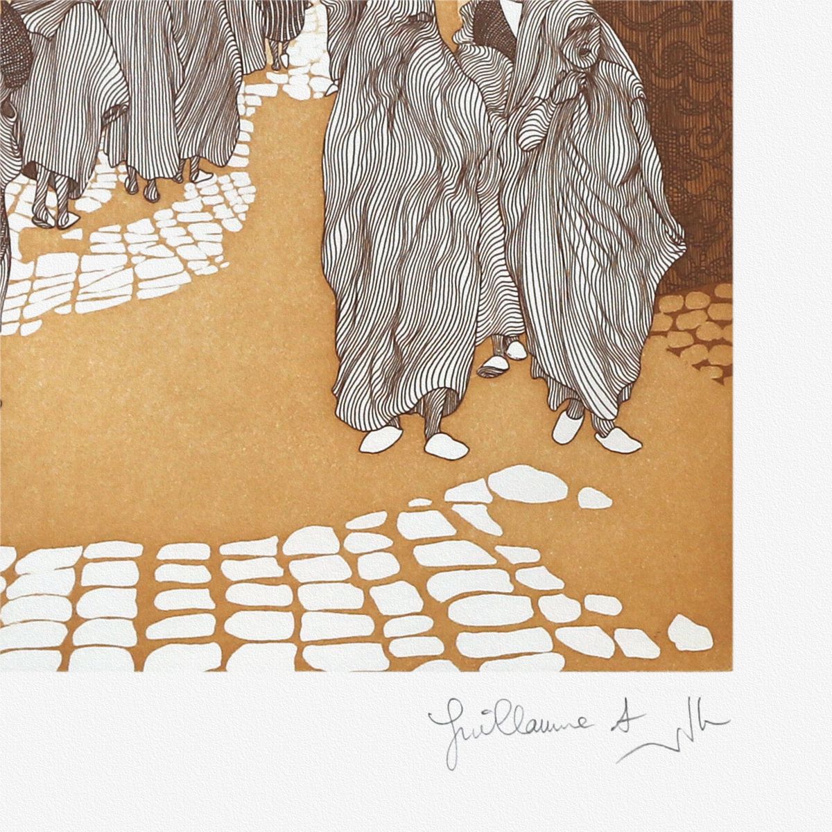 Guillaume Azoulay- Original Etching