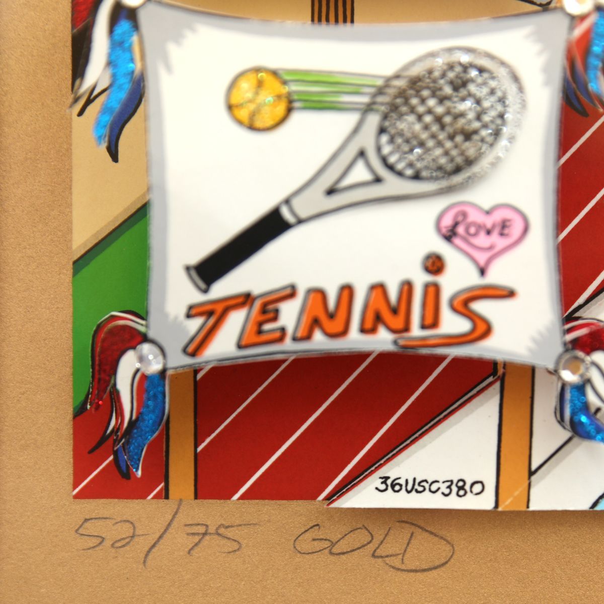 Charles Fazzino- 3D Construction Silkscreen Serigraph "Olympics"