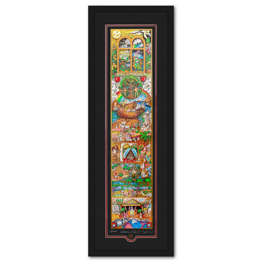 Charles Fazzino- 3D Construction Silkscreen Serigraph "Celebration of Spirit"