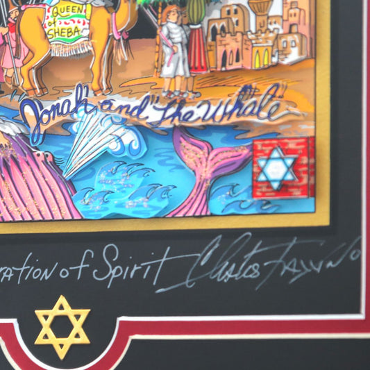 Charles Fazzino- 3D Construction Silkscreen Serigraph "Celebration of Spirit"