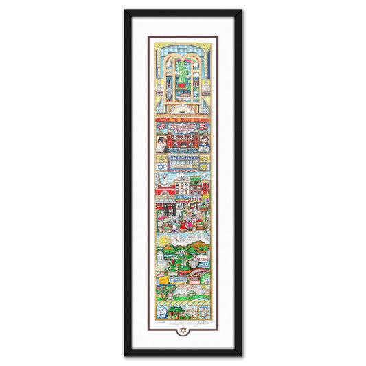 Charles Fazzino- 3D Construction Silkscreen Serigraph "A Celebration of Heritage"