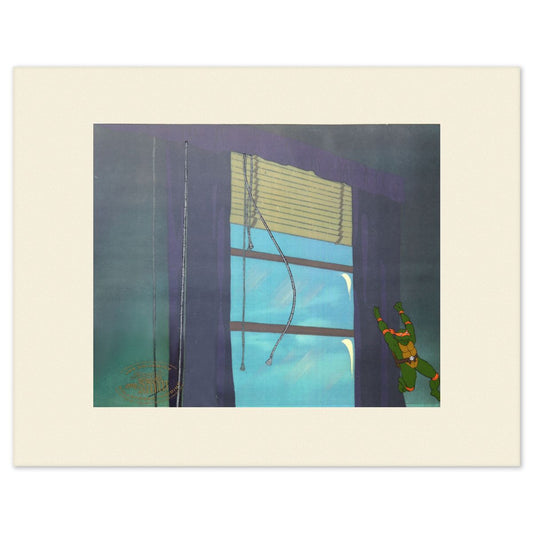 Animation Art- Hand-Painted Cel "Michelangelo"