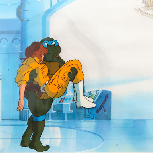 Animation Art- Hand-Painted Cel "Leonardo"