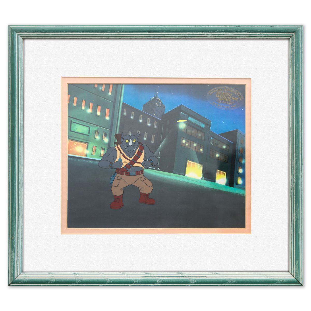 Animation Art- Hand-Painted Cel "Shredder"