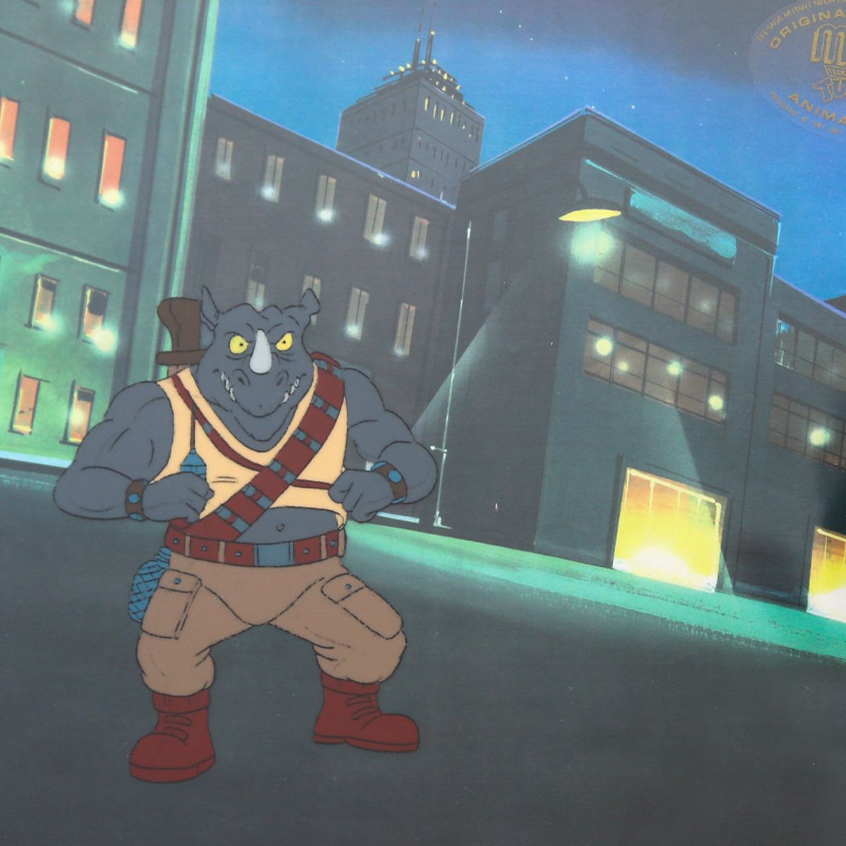 Animation Art- Hand-Painted Cel "Shredder"