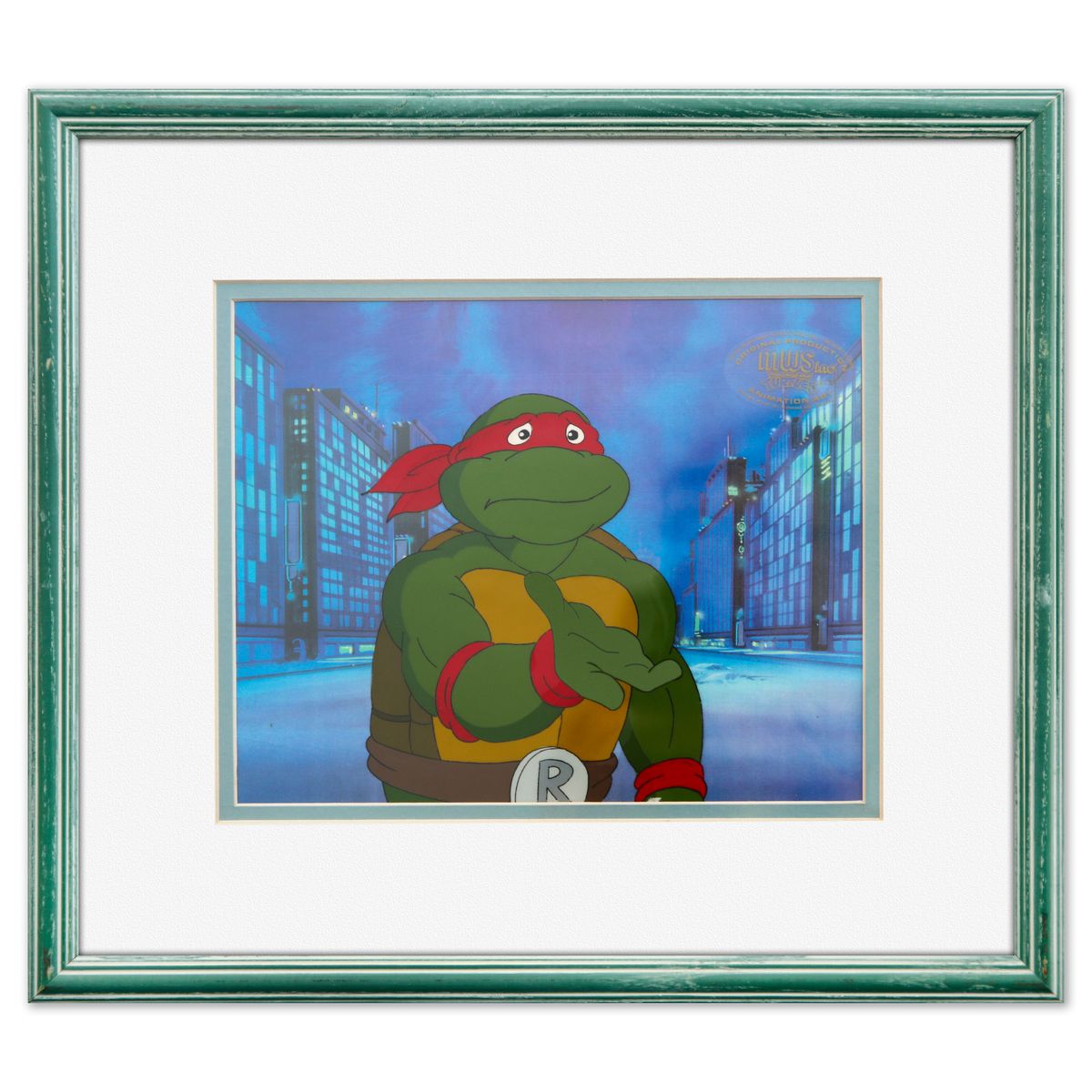 Animation Art- Hand-Painted Cel "Raphael"