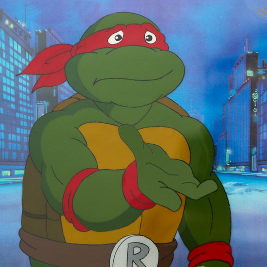 Animation Art- Hand-Painted Cel "Raphael"