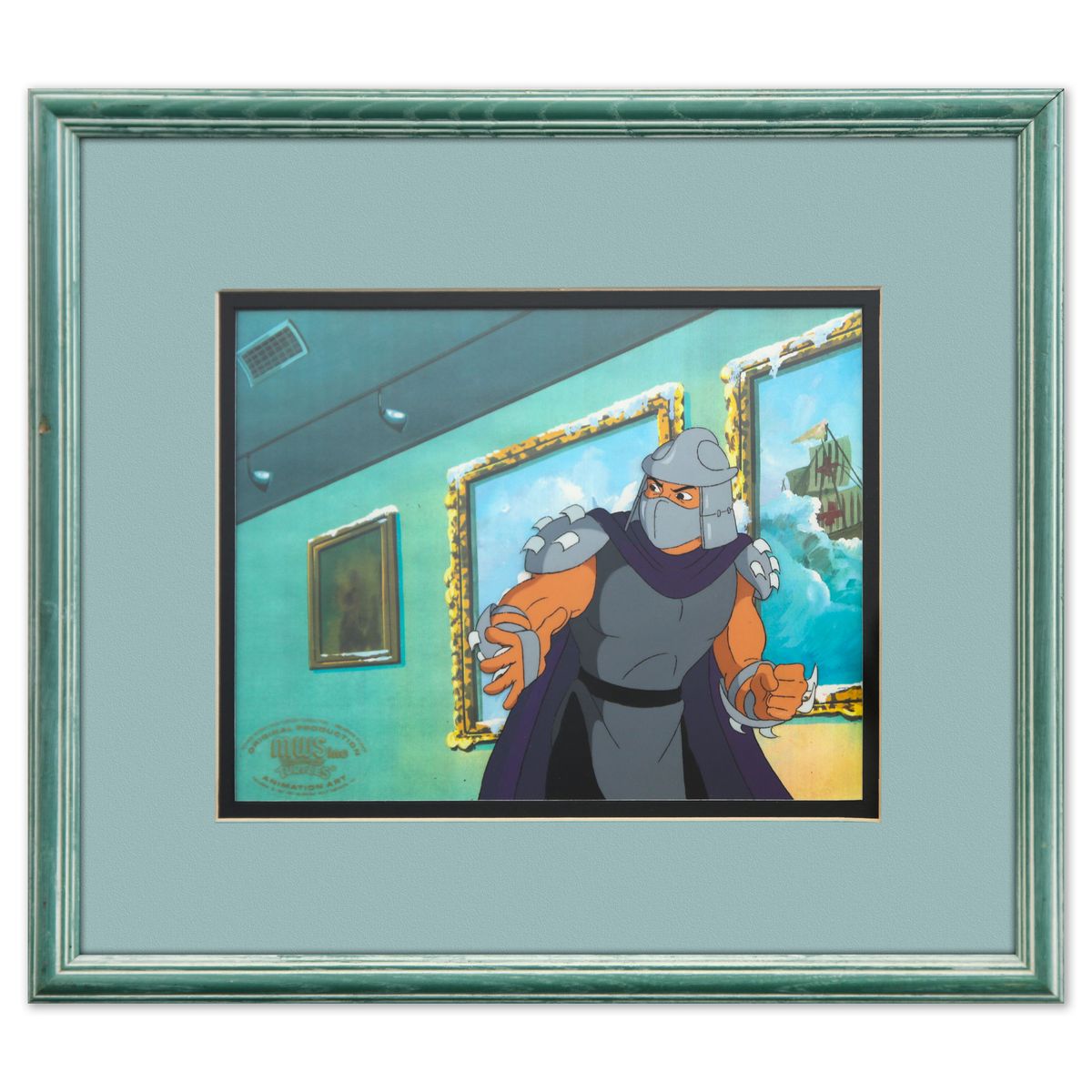 Animation Art- Hand-Painted Cel "Shredder"