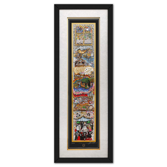Charles Fazzino- 3D Construction Silkscreen Serigraph "A celebration of Life"