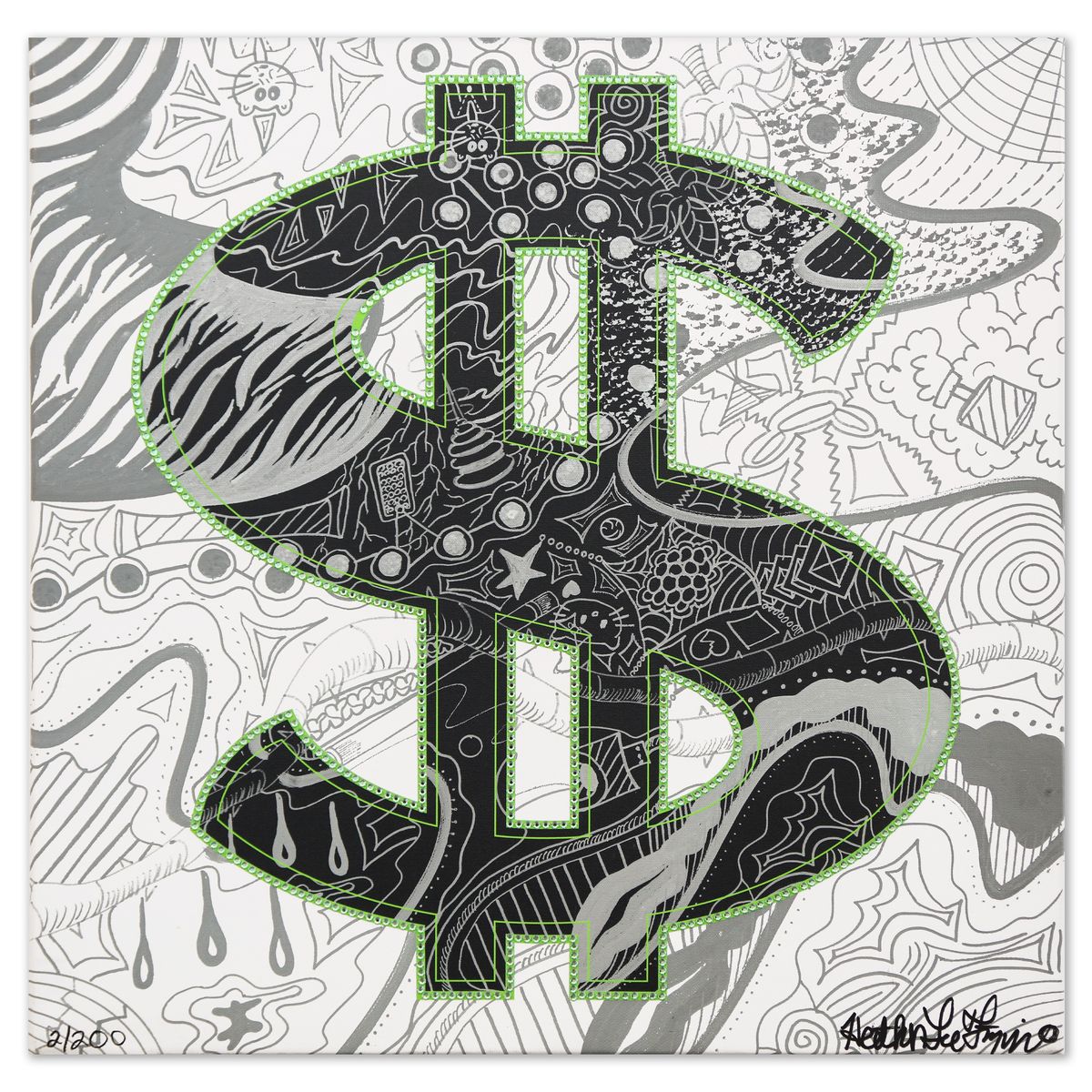 Heather Fazzino- Mixed Media on Canvas