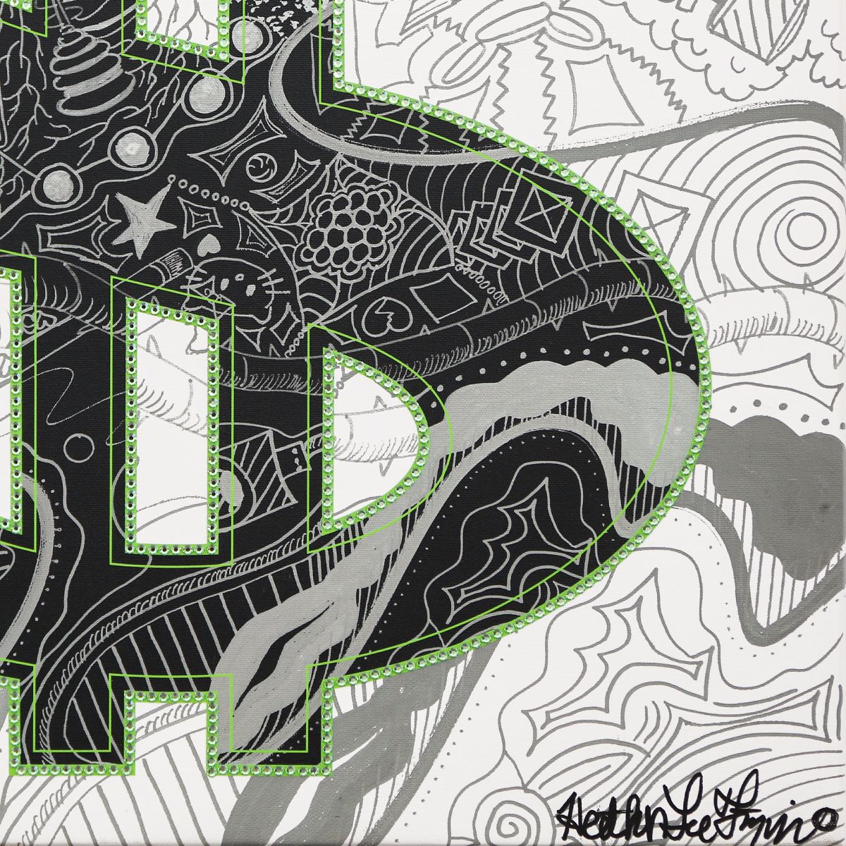 Heather Fazzino- Mixed Media on Canvas