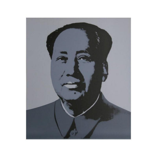 Andy Warhol- Silk Screen "Mao-Grey"