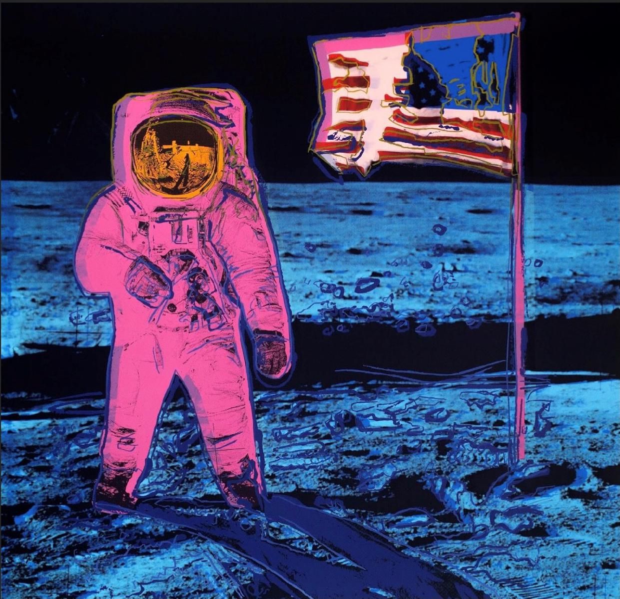 Andy Warhol- Silk Screen "The Moonwalk 11.405"