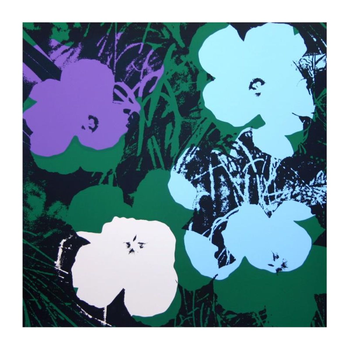 Andy Warhol "Flowers Portfolio" Suite of 10 Silk Screen Prints from Sunday B Morning.