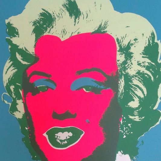 Andy Warhol "Marilyn 11.30" Silk Screen Print from Sunday B Morning.