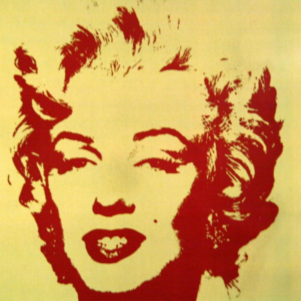 Andy Warhol "Golden Marilyn 11.40" Limited Edition Silk Screen Print from Sunday B Morning.