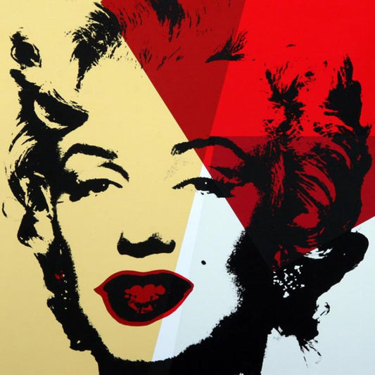 Andy Warhol "Golden Marilyn 11.42" Limited Edition Silk Screen Print from Sunday B Morning.