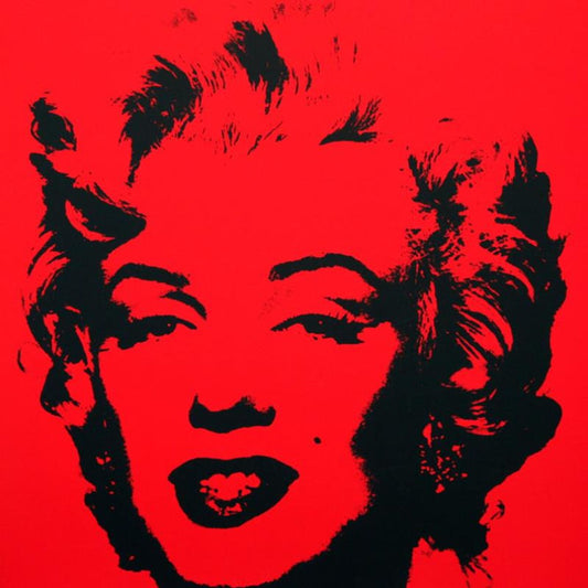 Andy Warhol "Golden Marilyn 11.43" Limited Edition Silk Screen Print from Sunday B Morning.