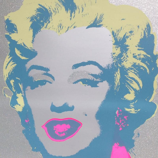 Andy Warhol "Diamond Dust Marilyn" Limited Edition Silk Screen Print from Sunday B Morning.