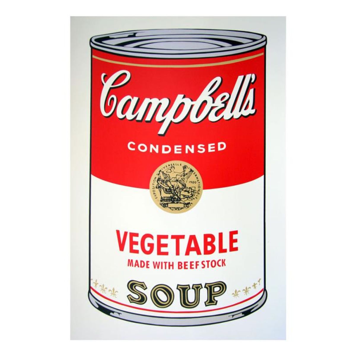 Andy Warhol "Soup Can Series I" Suite of 10 Silk Screen Prints from Sunday B Morning.