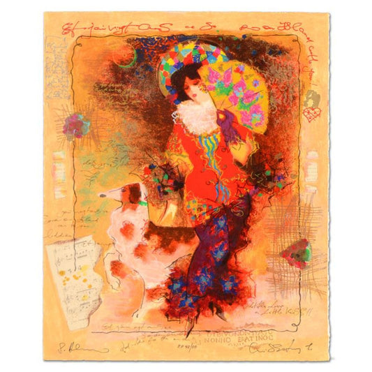 Alexander Galtchansky (1959-2008) & Tanya Wissotzky (1959-2006), Limited Edition Serigraph, Numbered and Hand Signed with Certificate of Authenticity.