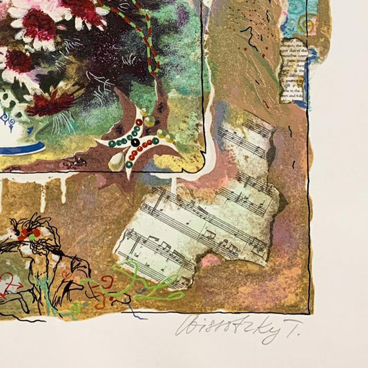 Alexander Galtchansky (1959-2008) and Tanya Wissotzky (1959-2006), Hand Signed Limited Edition Serigraph on Paper with Letter of Authenticity.