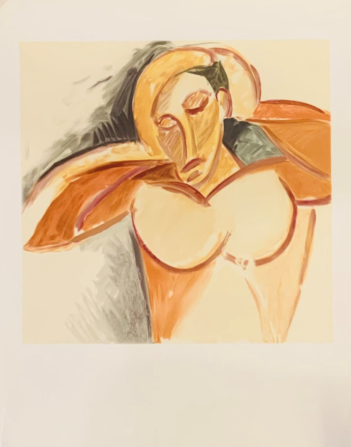 After Pablo Picasso- Lithograph on Arches Paper "Etude pour le Nu"