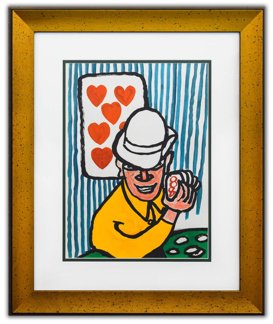 Alexander Calder- Lithograph "DLM212 - Joueurs de cartes II"