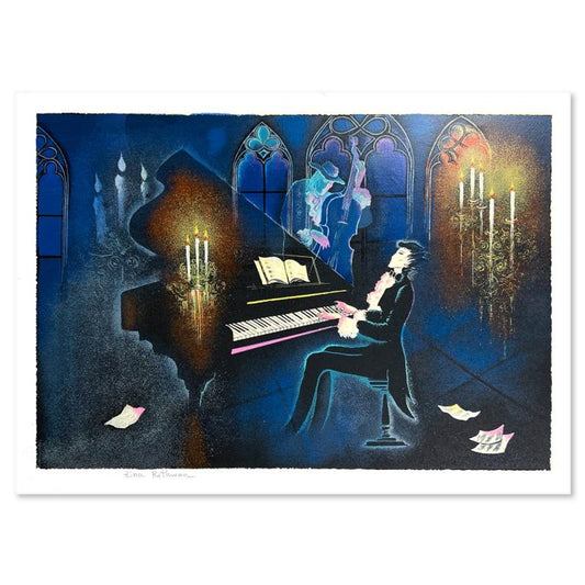Zina Roitman, Limited Edition Serigraph, Hand Signed and Numbered, Letter of Authenticity.