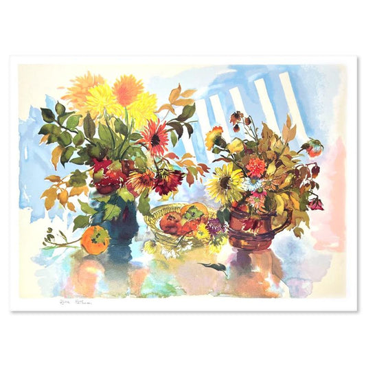Zina Roitman, Limited Edition Serigraph, Hand Signed and Numbered, Letter of Authenticity.