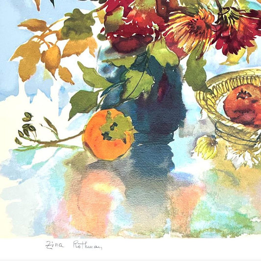 Zina Roitman, Limited Edition Serigraph, Hand Signed and Numbered, Letter of Authenticity.