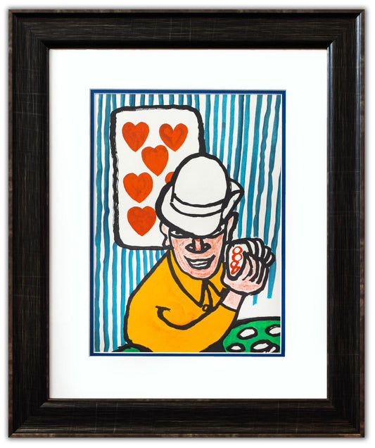 Alexander Calder- Lithograph "DLM212 - Joueurs de cartes II"